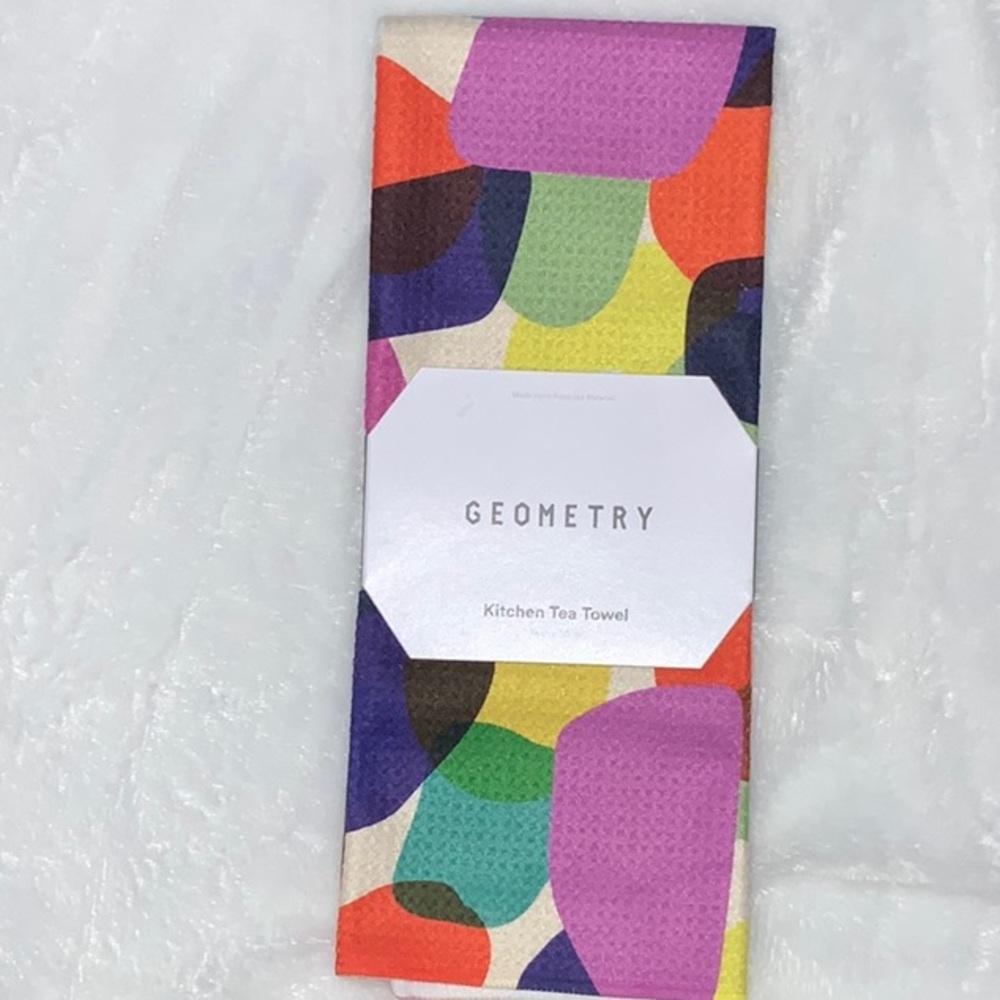 NWT Geometry Tea Towel